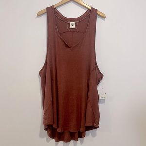 NWT Free People We The Free Sleevless Tunic Women Size L